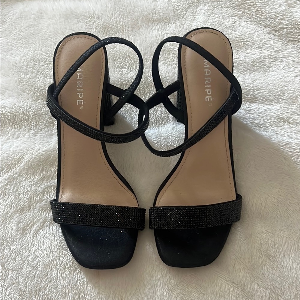 Windsor Black Heels Sleek Minimalist Design